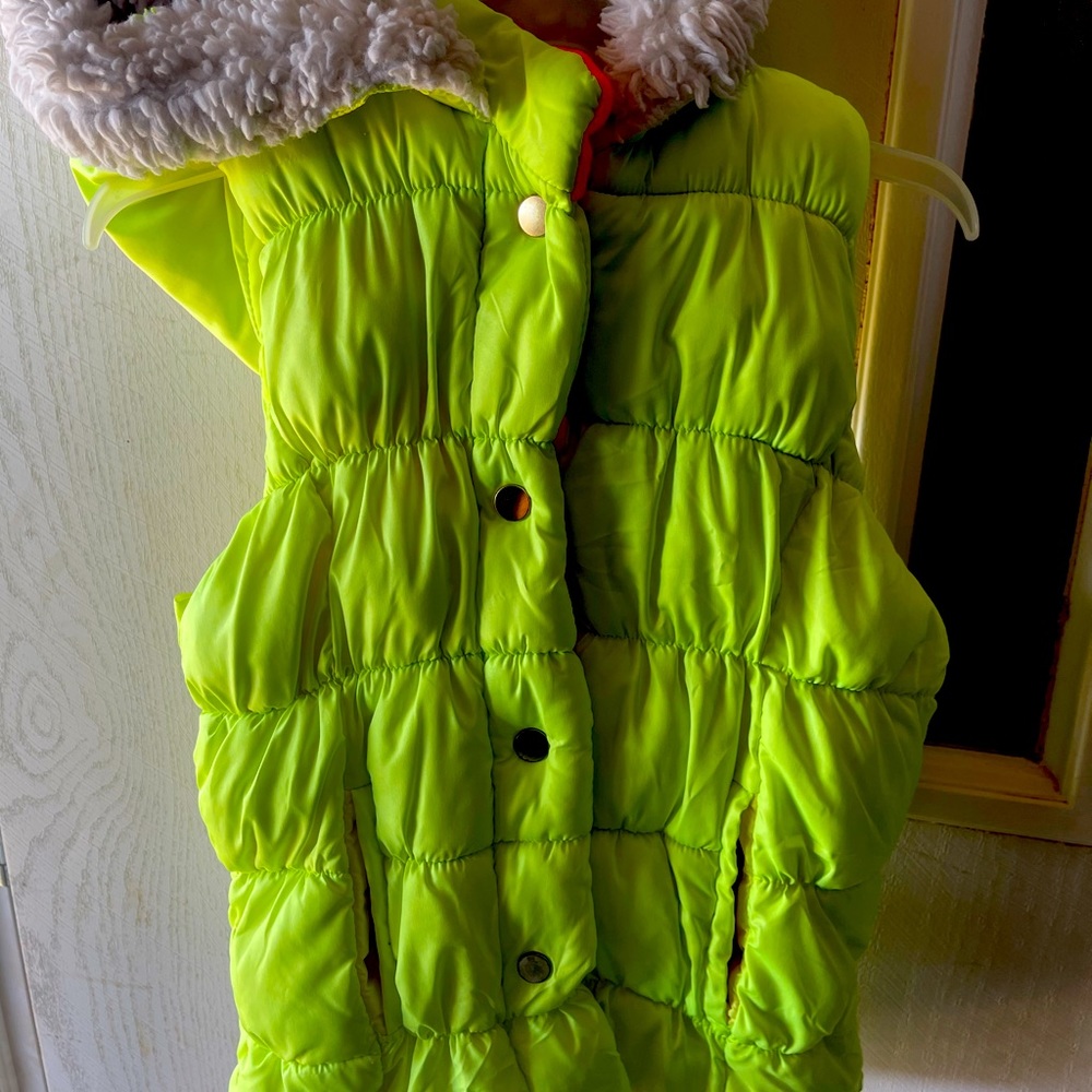 Girls winter vest